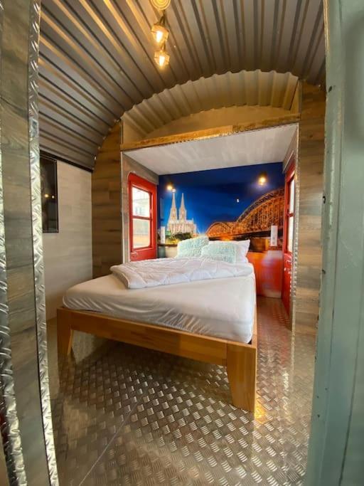 Gleis 2, Waggon Mit Ofen, Optional Mit Whirlpool Und Sauna Dahlem  Extérieur photo
