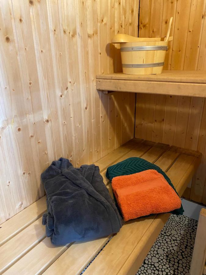 Gleis 2, Waggon Mit Ofen, Optional Mit Whirlpool Und Sauna Dahlem  Extérieur photo